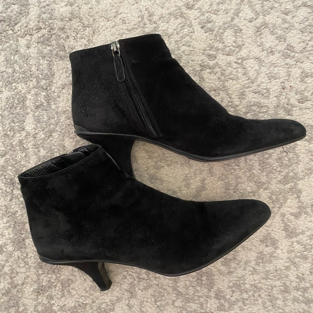 Prada Suede Booties